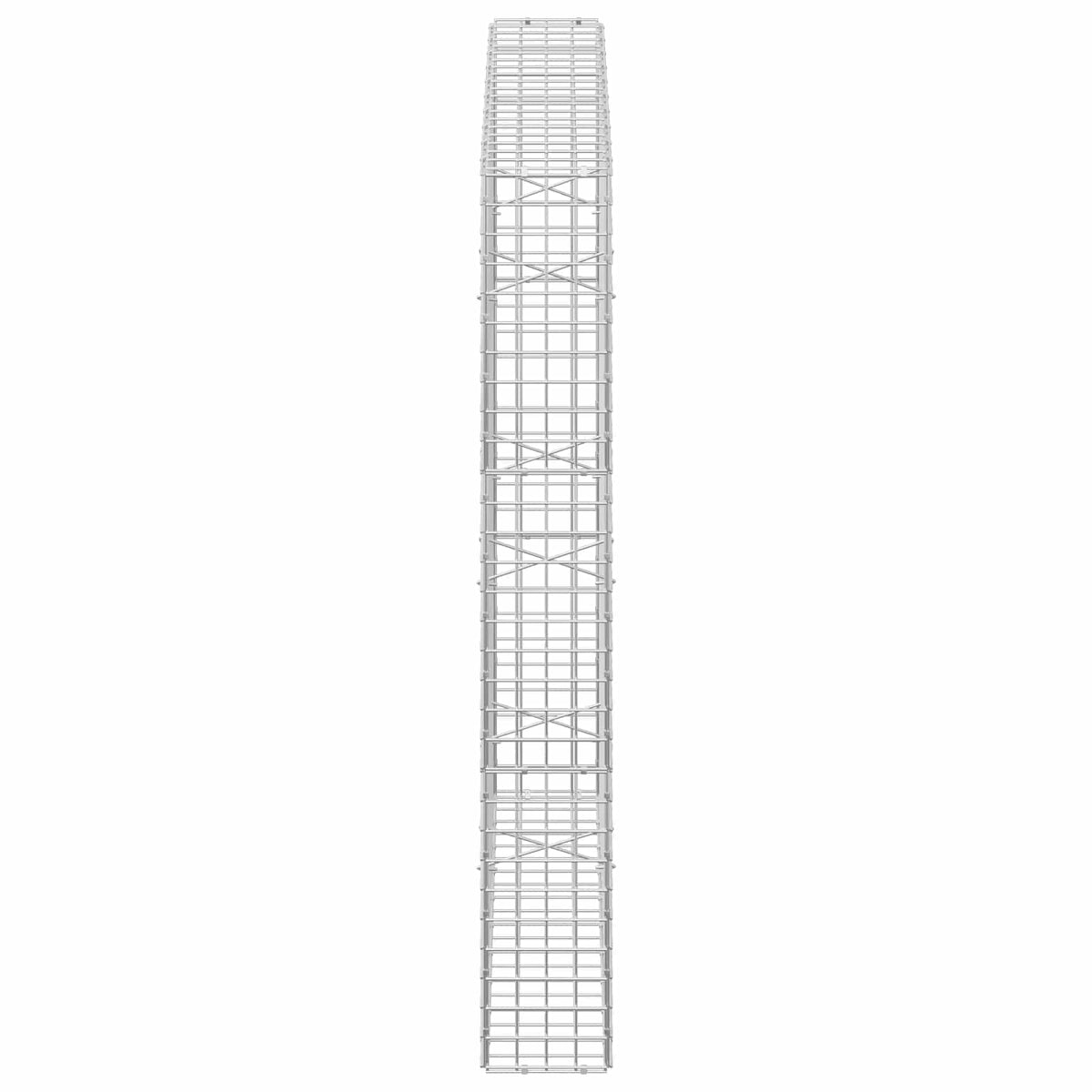 Gabionas su 3,5 mm laidu ir 5x5 cm tinkleliu 100x20x150 cm