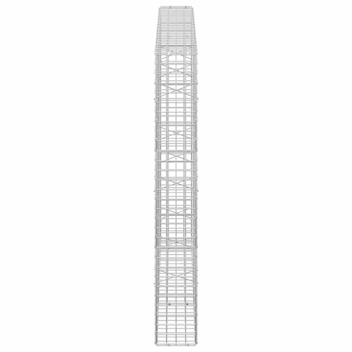 Gabionas su 3,5 mm laidu ir 5x5 cm tinkleliu 150x20x150 cm