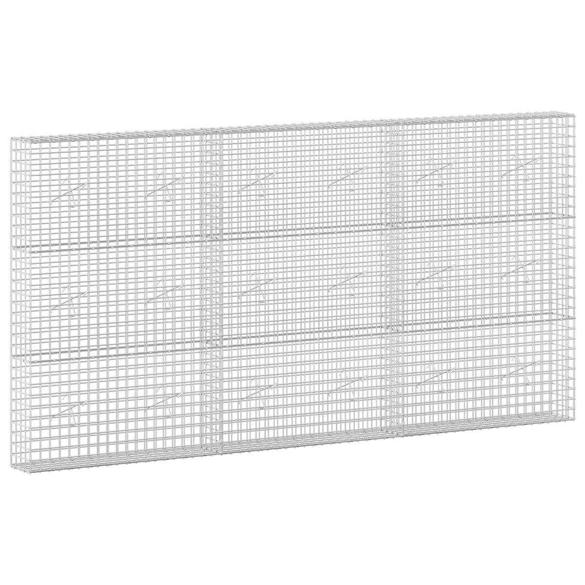 Gabionas su 3,5 mm laidu ir 5x5 cm tinkleliu 300x20x150 cm