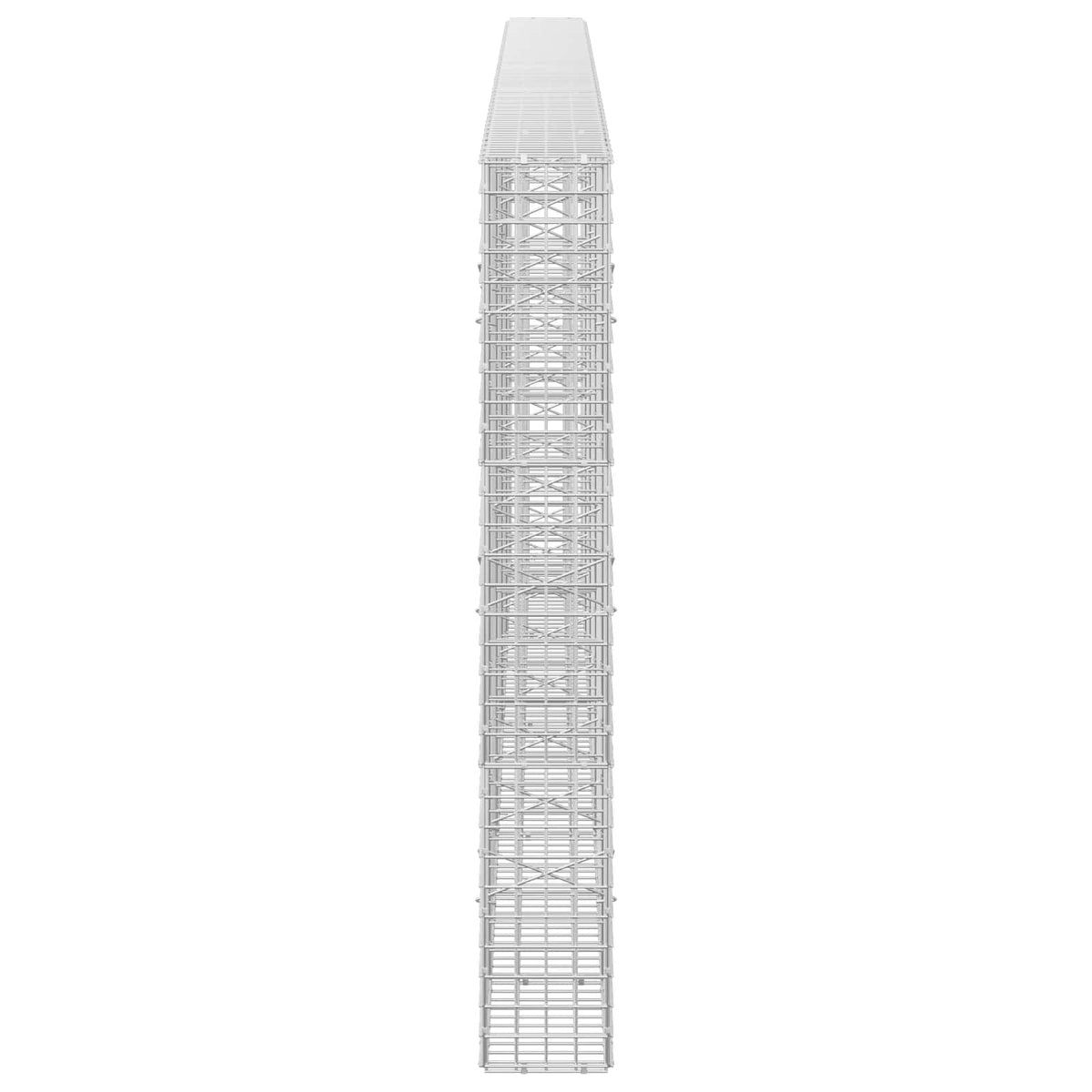 Gabionas su 3,5 mm laidu ir 5x5 cm tinkleliu 450x20x150 cm