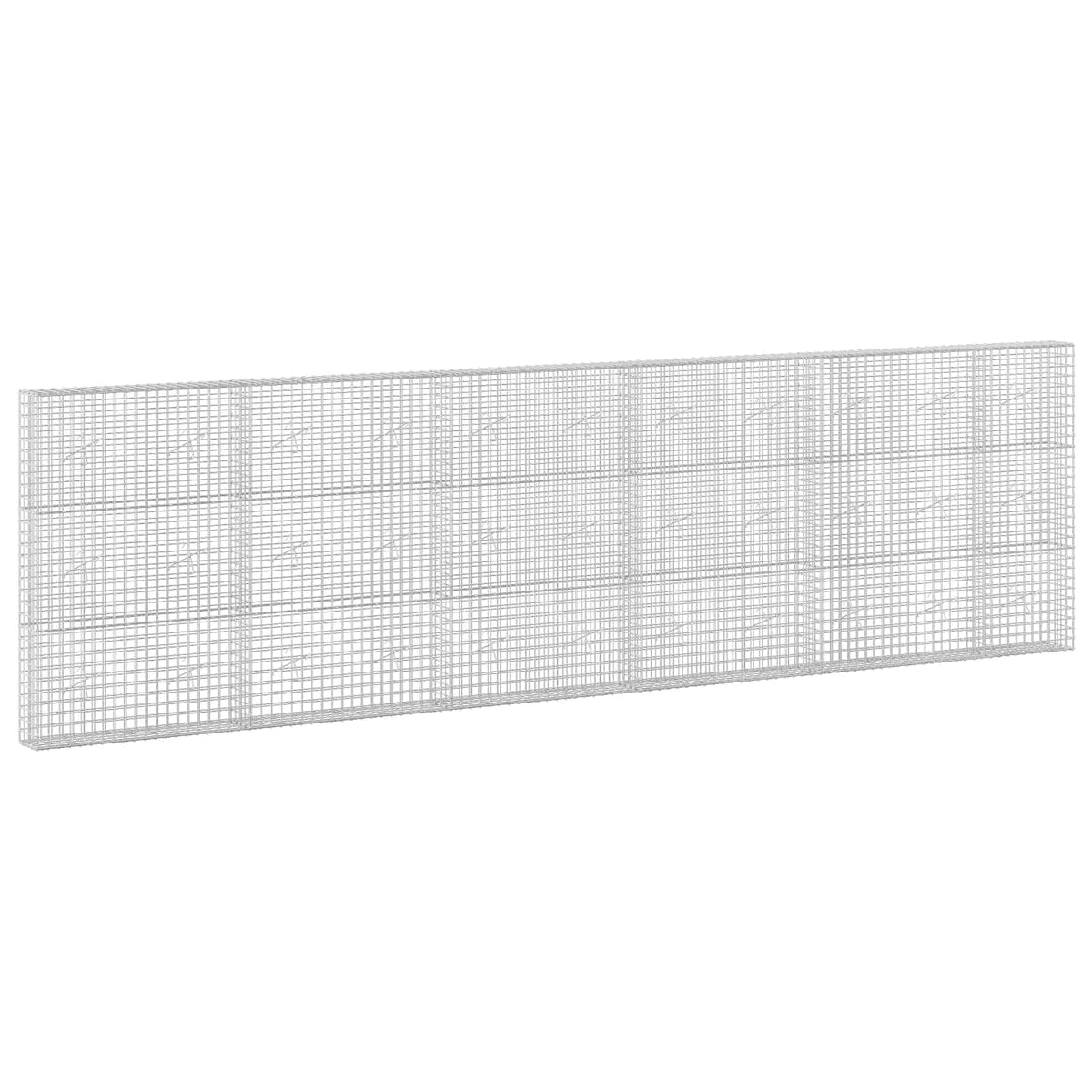 Gabionas su 3,5 mm laidu ir 5x5 cm tinkleliu 550x20x150 cm