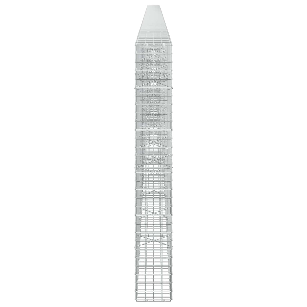 Gabionas su 3,5 mm laidu ir 5x5 cm tinkleliu 800x20x150 cm