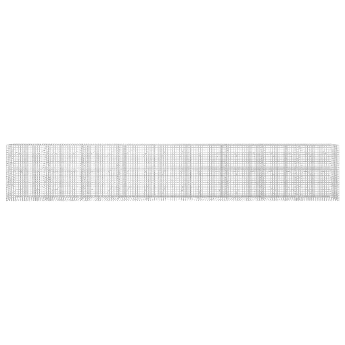 Gabionas su 3,5 mm laidu ir 5x5 cm tinkleliu 900x20x150 cm