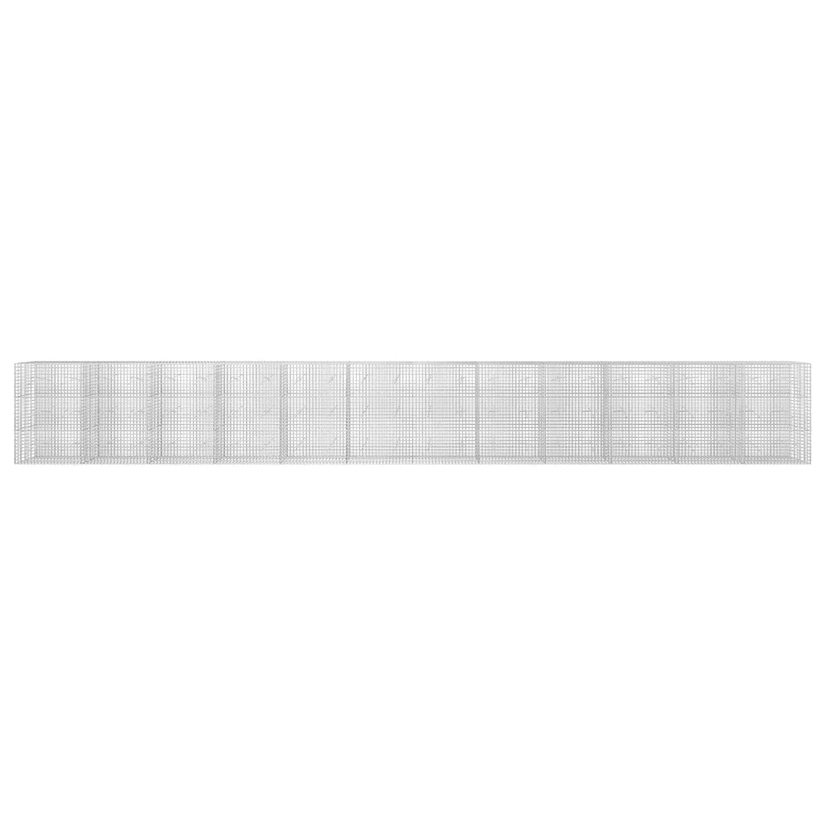 Gabionas su 3,5 mm laidu ir 5x5 cm tinkleliu 1200x20x150 cm