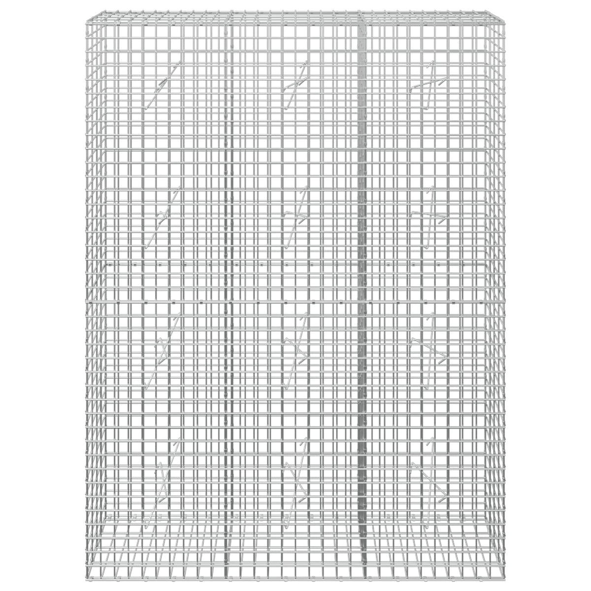 Gabionas su 3,5 mm laidu ir 5x5 cm tinkleliu 150x20x200 cm
