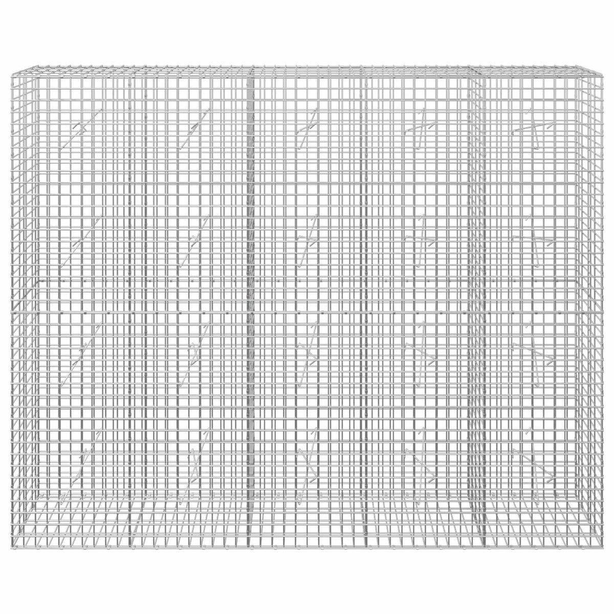 Gabionas su 3,5 mm laidu ir 5x5 cm tinkleliu 250x20x200 cm