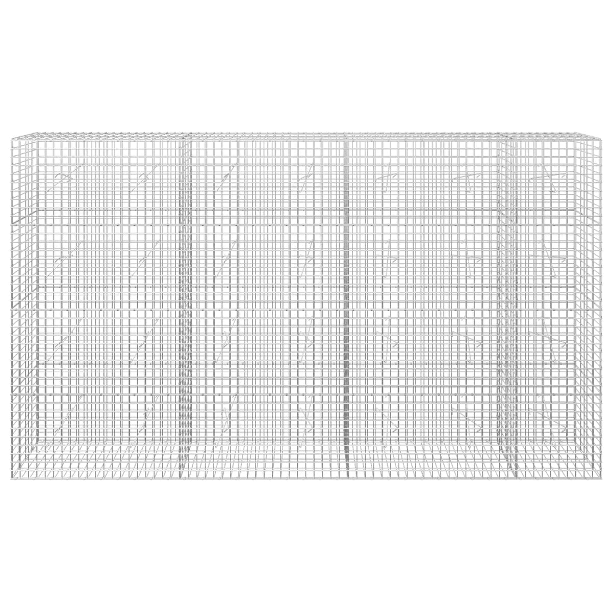 Gabionas su 3,5 mm laidu ir 5x5 cm tinkleliu 350x20x200 cm