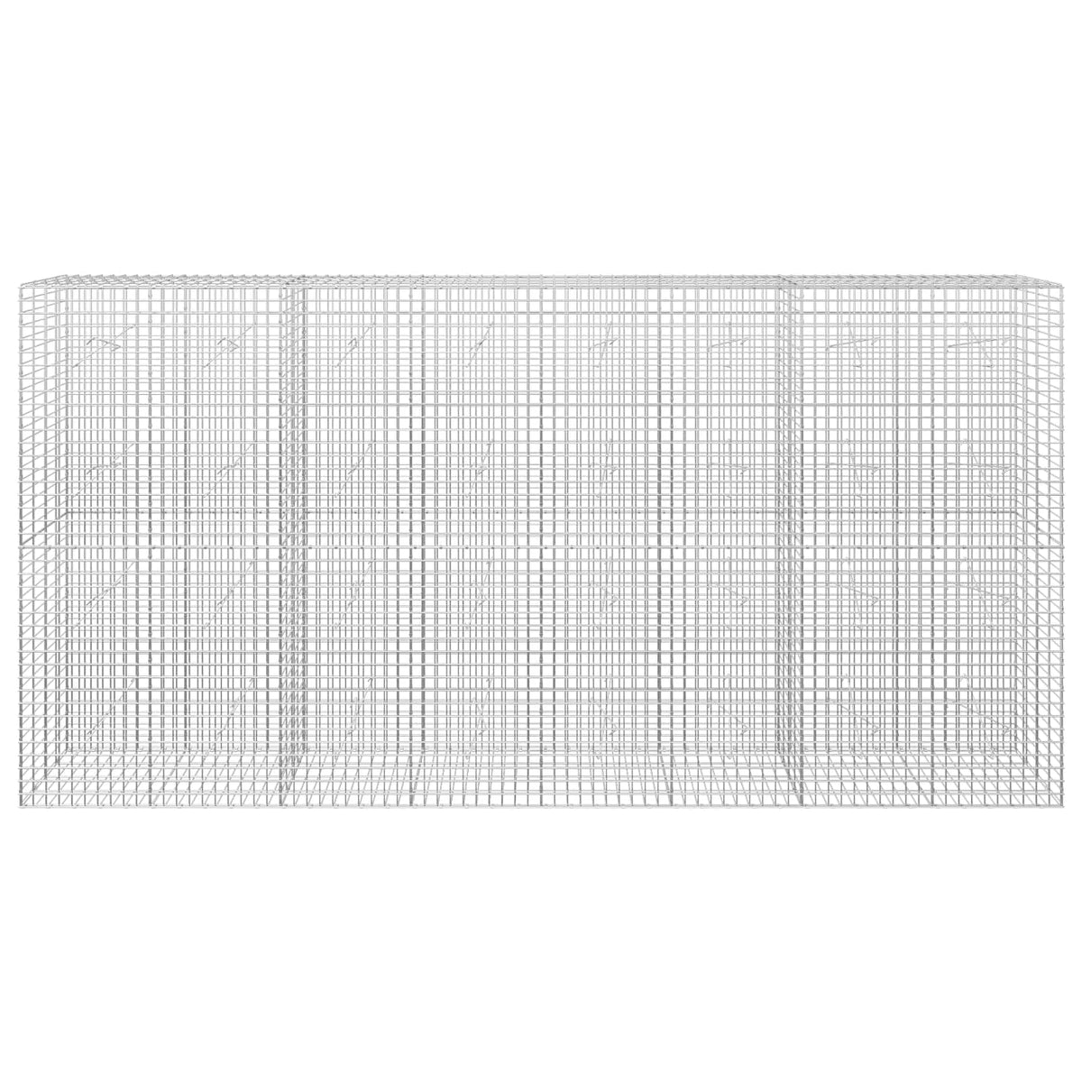 Gabionas su 3,5 mm laidu ir 5x5 cm tinkleliu 400x20x200 cm