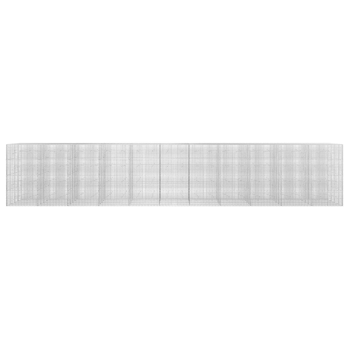 Gabionas su 3,5 mm laidu ir 5x5 cm tinkleliu 1100x20x200 cm
