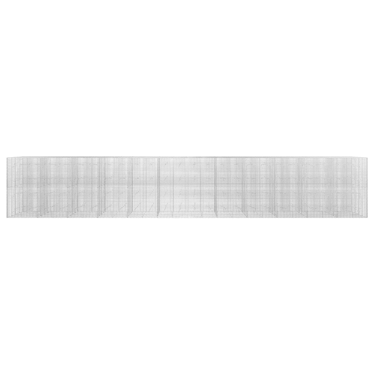 Gabionas su 3,5 mm laidu ir 5x5 cm tinkleliu 1200x20x200 cm