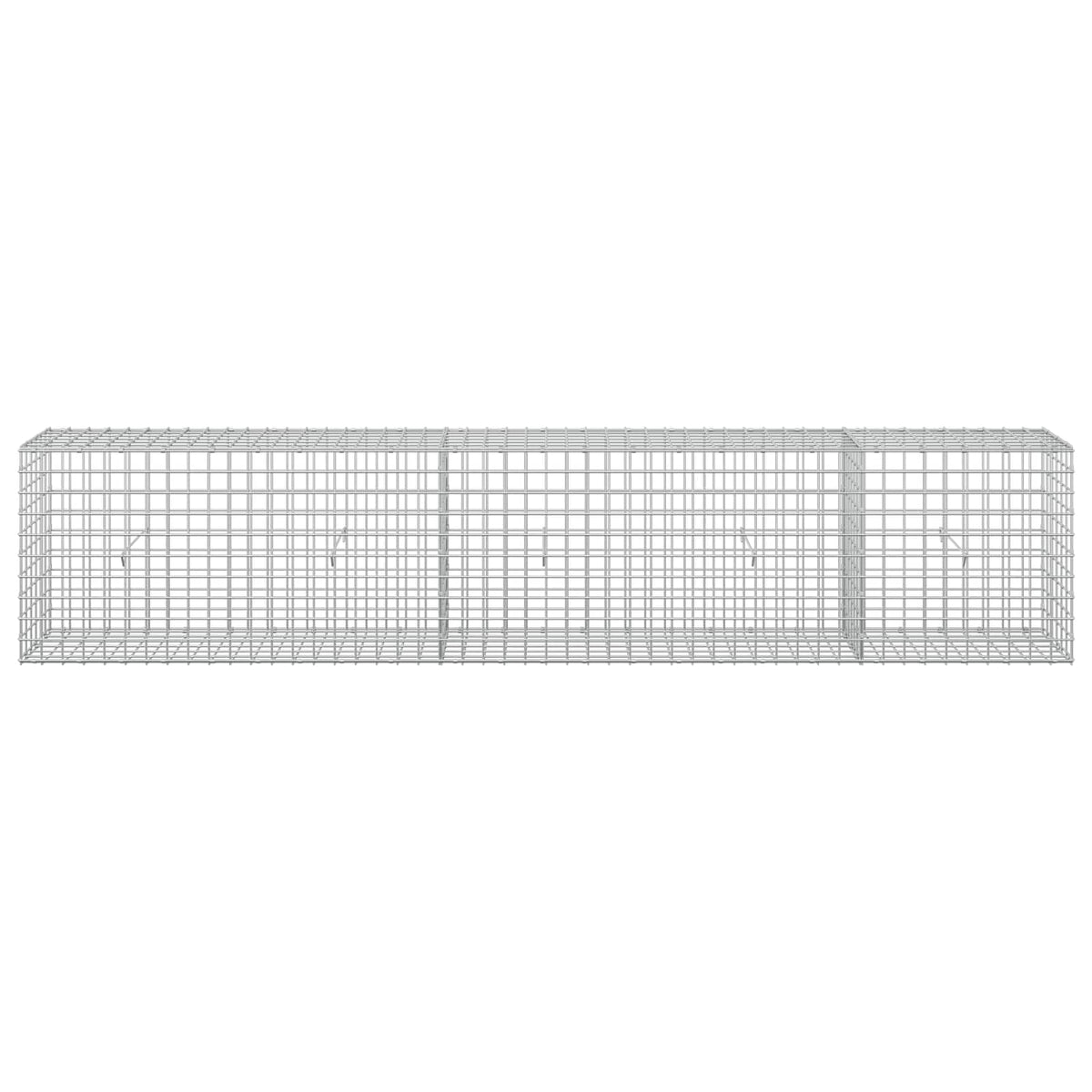 Gabionas su 3,5 mm laidu ir 5x5 cm tinkleliu 250x30x50 cm