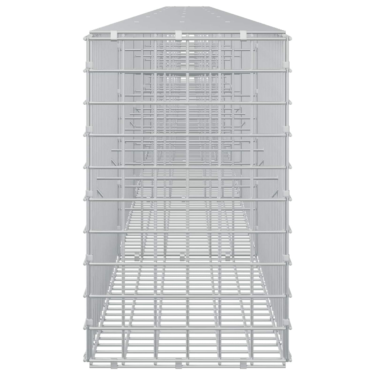 Gabionas su 3,5 mm laidu ir 5x5 cm tinkleliu 850x30x50 cm