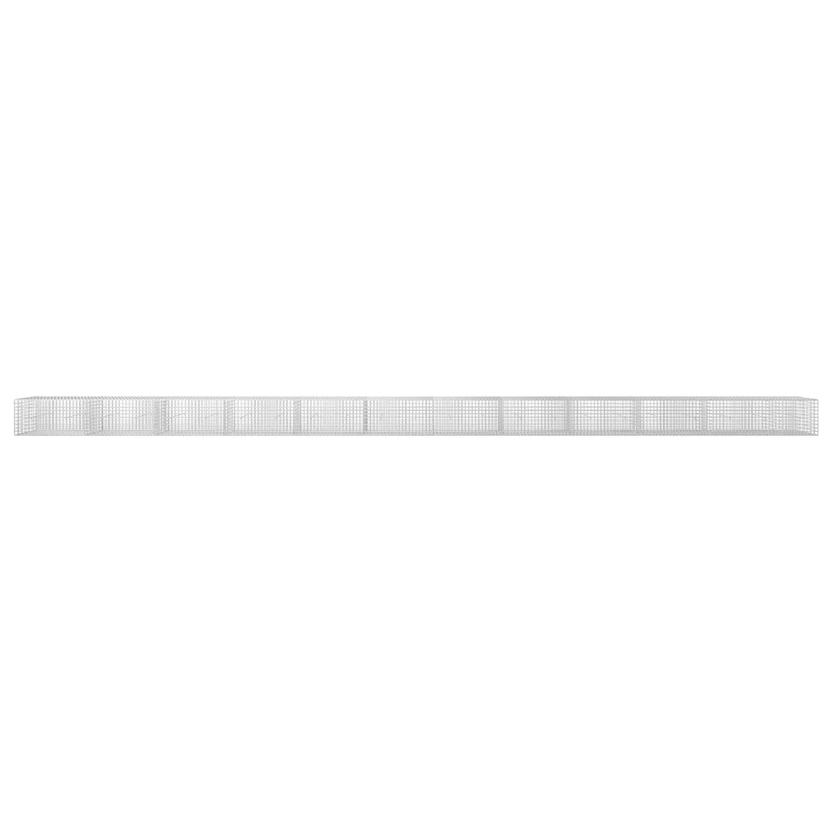 Gabionas su 3,5 mm laidu ir 5x5 cm tinkleliu 1150x30x50 cm