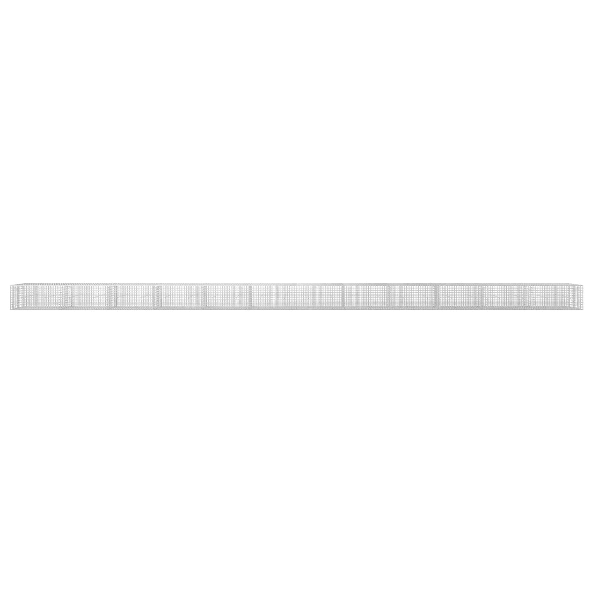 Gabionas su 3,5 mm laidu ir 5x5 cm tinkleliu 1200x30x50 cm