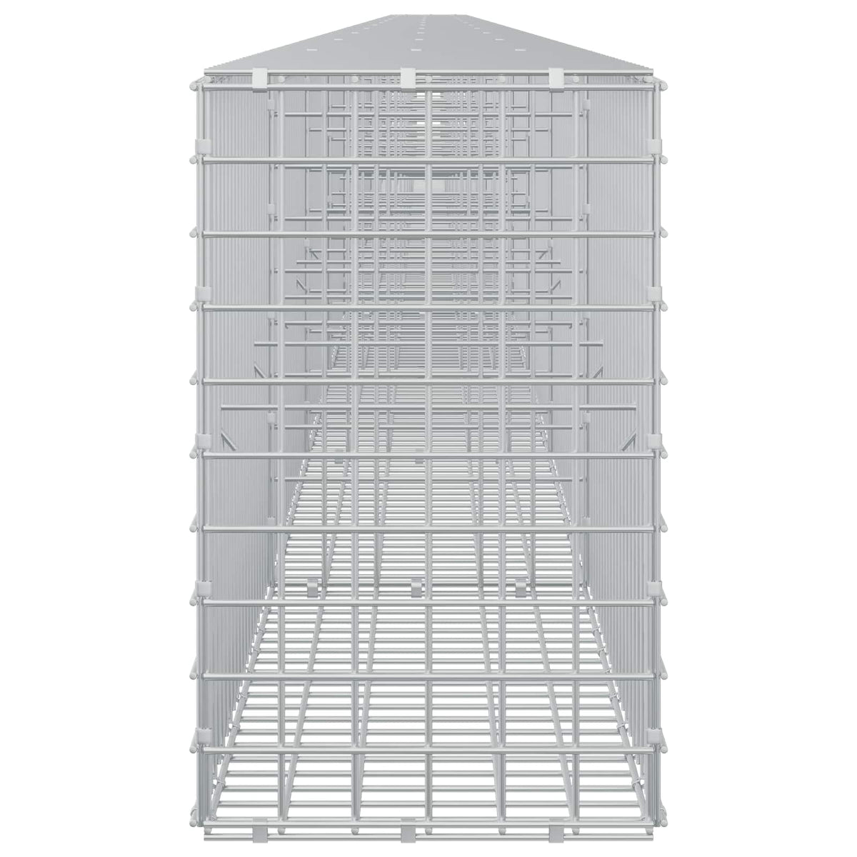 Gabionas su 3,5 mm laidu ir 5x5 cm tinkleliu 1200x30x50 cm