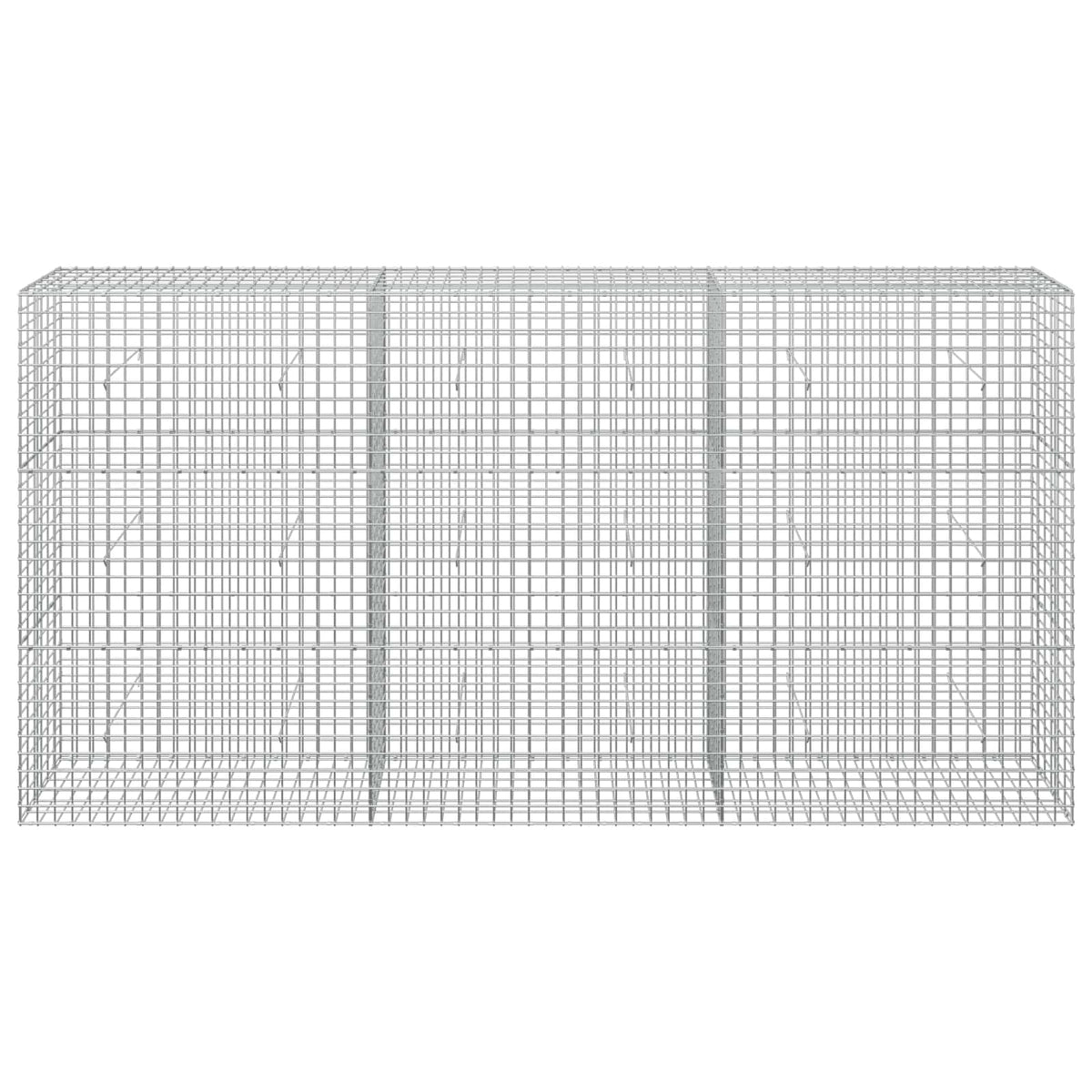 Gabionas su 3,5 mm laidu ir 5x5 cm tinkleliu 300x30x150 cm