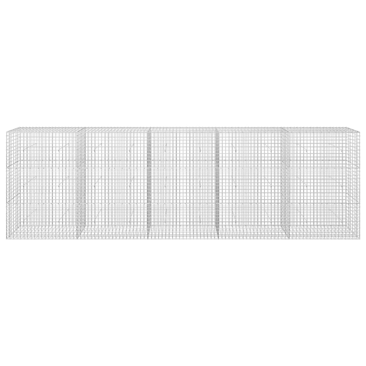 Gabionas su 3,5 mm laidu ir 5x5 cm tinkleliu 500x30x150 cm