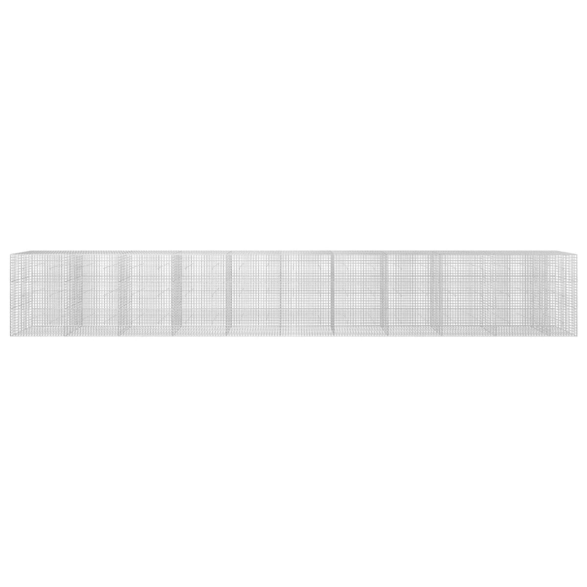Gabionas su 3,5 mm laidu ir 5x5 cm tinkleliu 1050x30x150 cm