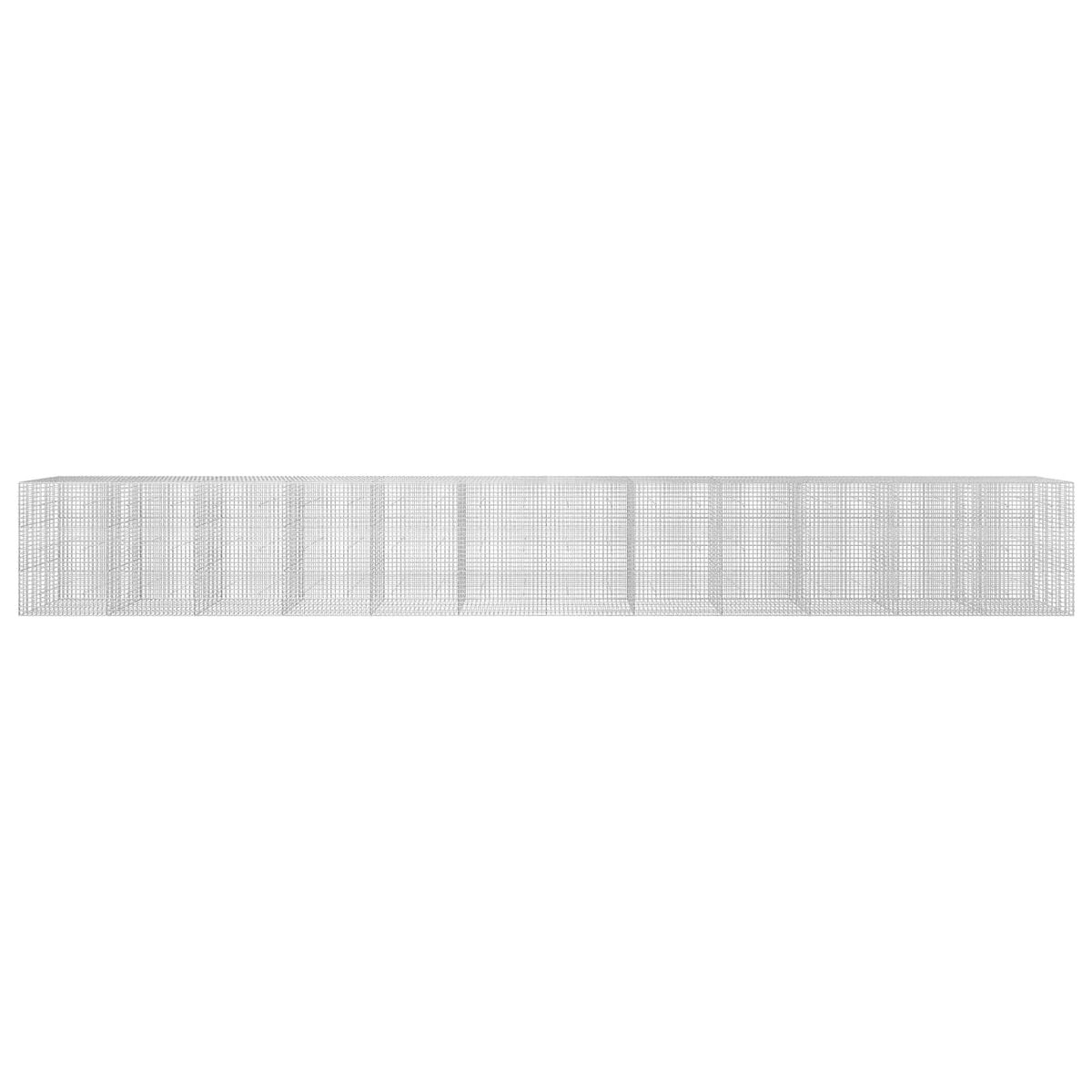 Gabionas su 3,5 mm laidu ir 5x5 cm tinkleliu 1200x30x150 cm