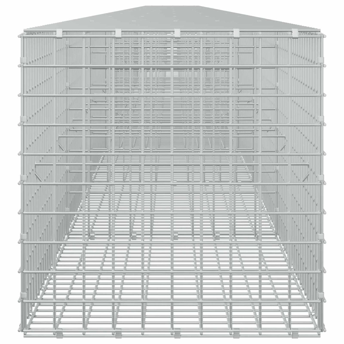 Gabionas su 3,5 mm laidu ir 5x5 cm tinkleliu 1100x50x50 cm