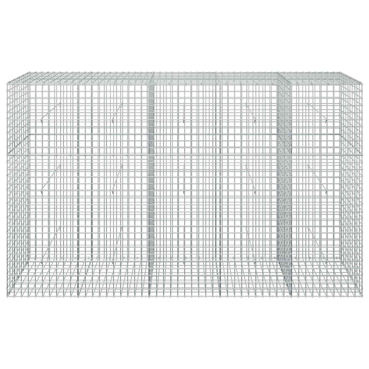 Gabionas su 3,5 mm laidu ir 5x5 cm tinkleliu 250x50x150 cm