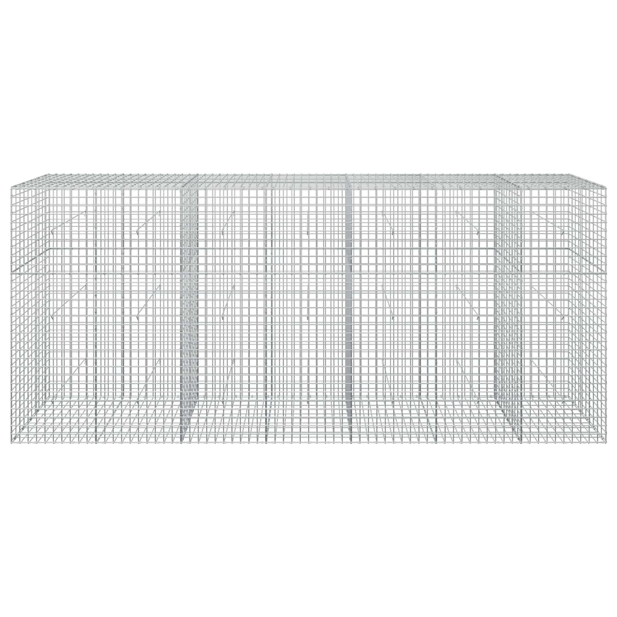 Gabionas su 3,5 mm laidu ir 5x5 cm tinkleliu 350x50x150 cm