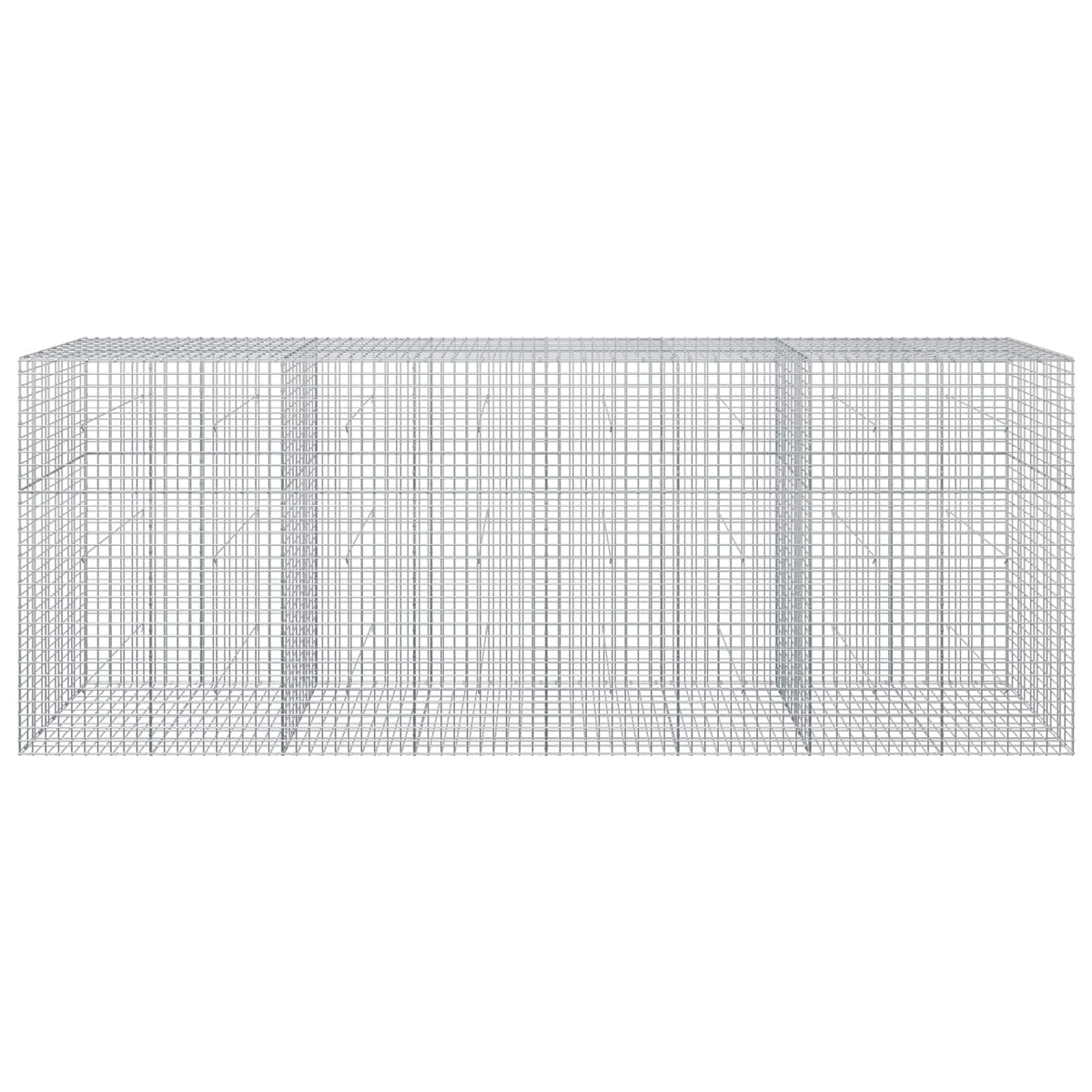 Gabionas su 3,5 mm laidu ir 5x5 cm tinkleliu 400x50x150 cm