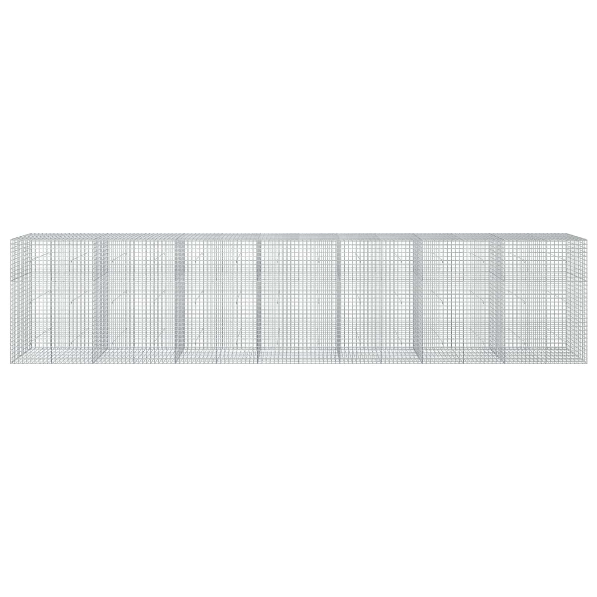 Gabionas su 3,5 mm laidu ir 5x5 cm tinkleliu 700x50x150 cm