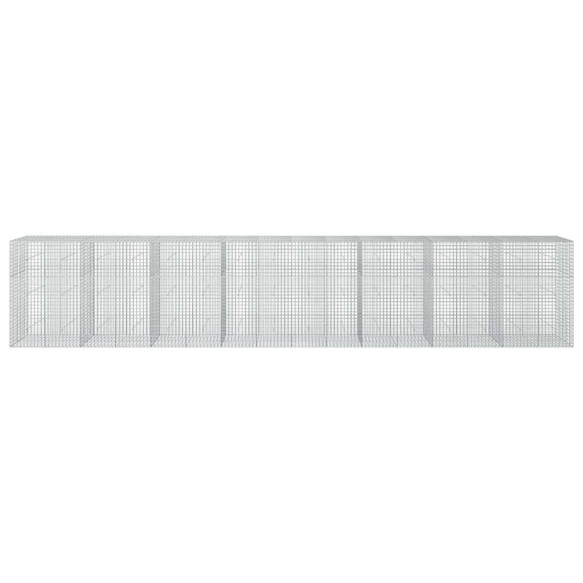Gabionas su 3,5 mm laidu ir 5x5 cm tinkleliu 800x50x150 cm