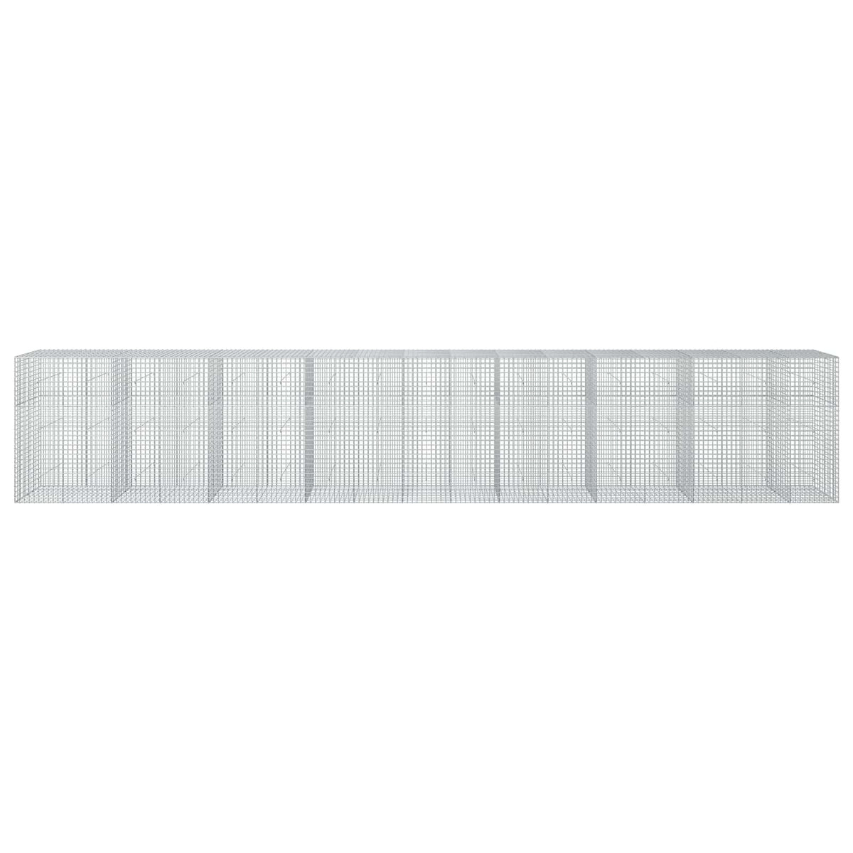Gabionas su 3,5 mm laidu ir 5x5 cm tinkleliu 850x50x150 cm