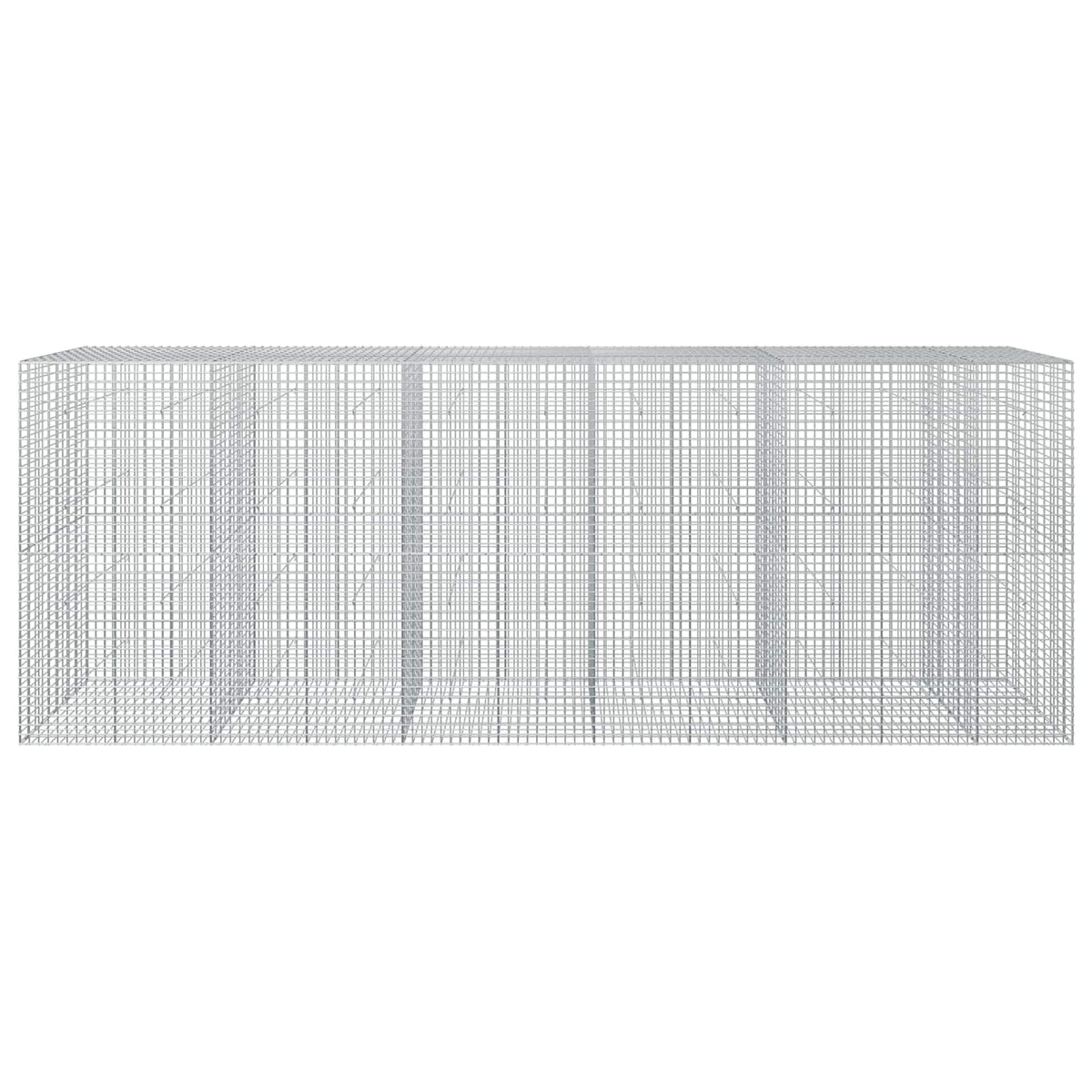 Gabionas su 3,5 mm laidu ir 5x5 cm tinkleliu 550x50x200 cm