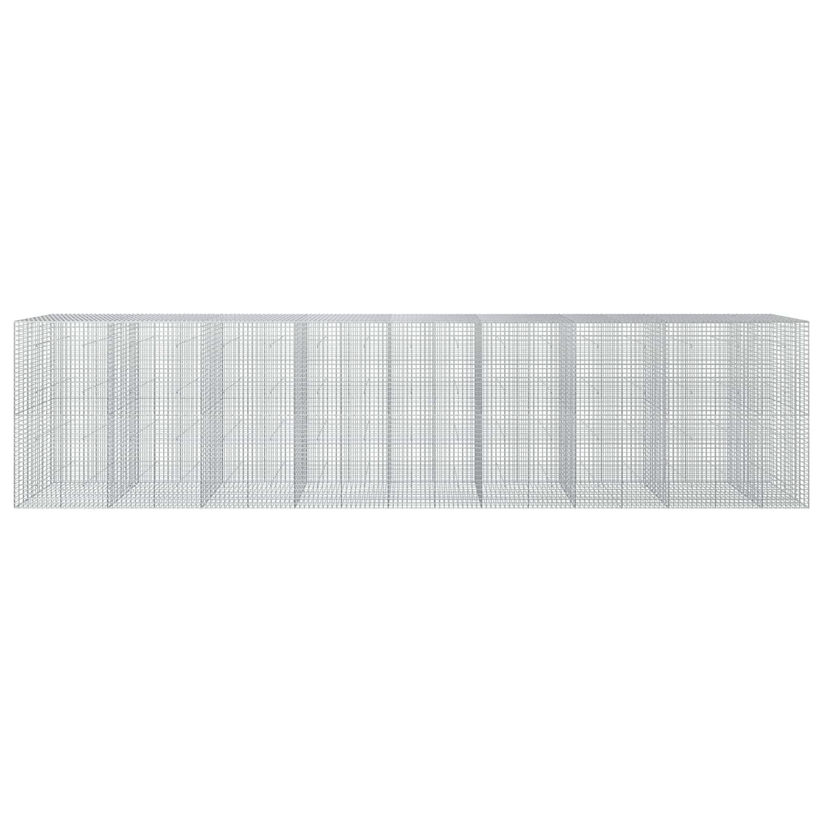 Gabionas su 3,5 mm laidu ir 5x5 cm tinkleliu 850x50x200 cm