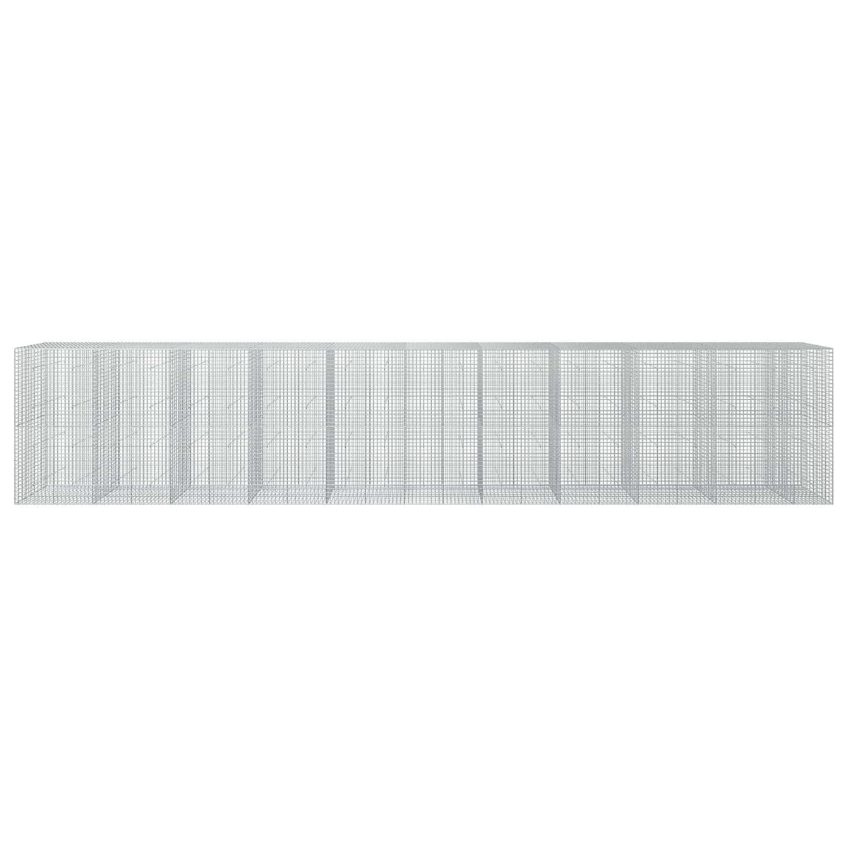 Gabionas su 3,5 mm laidu ir 5x5 cm tinkleliu 1050x50x200 cm