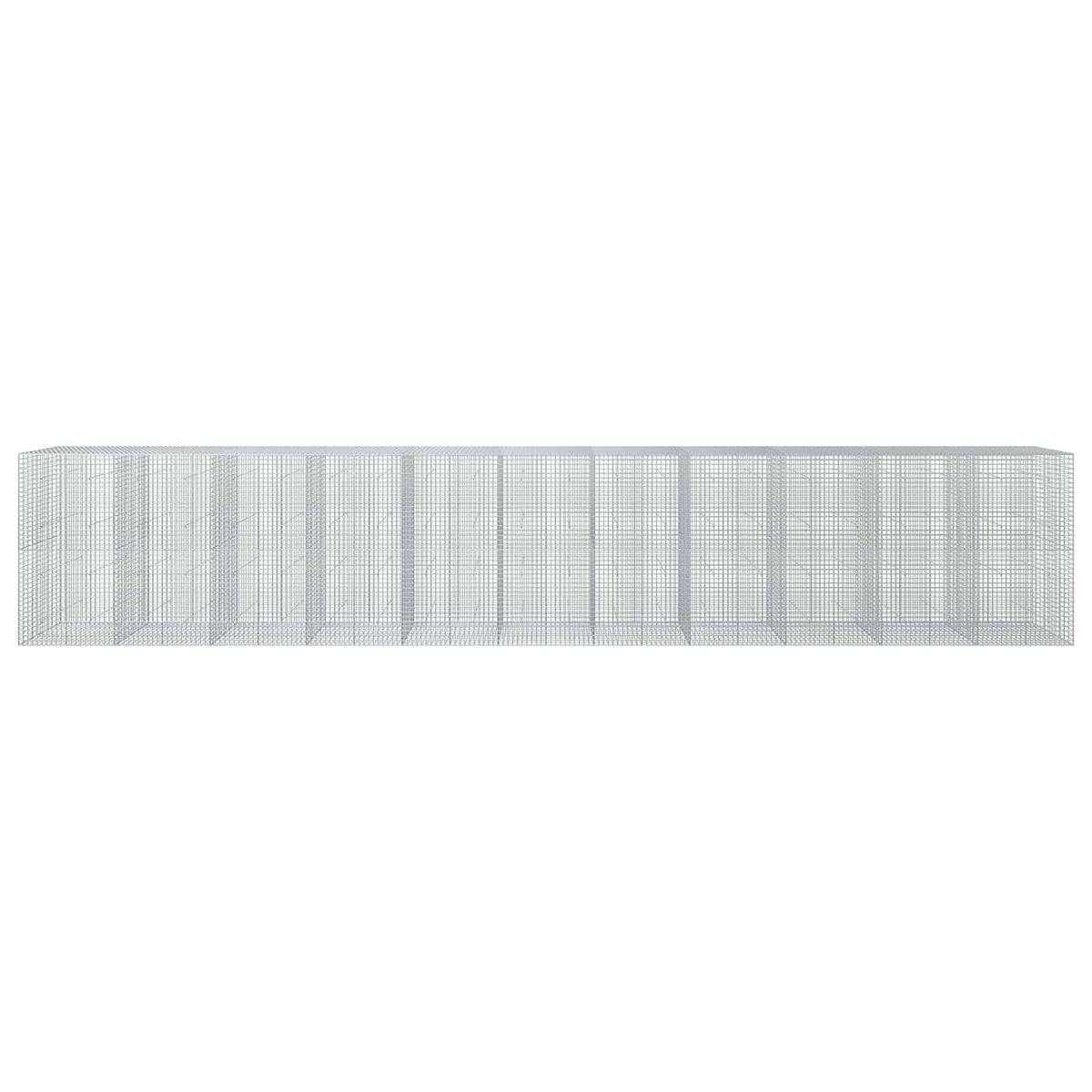 Gabionas su 3,5 mm laidu ir 5x5 cm tinkleliu 1100x50x200 cm