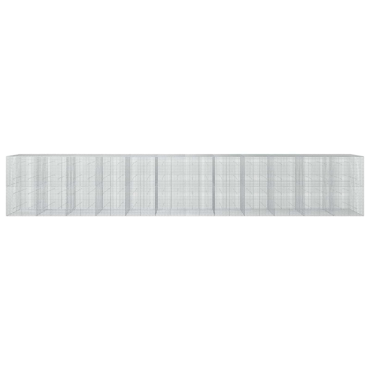 Gabionas su 3,5 mm laidu ir 5x5 cm tinkleliu 1200x50x200 cm