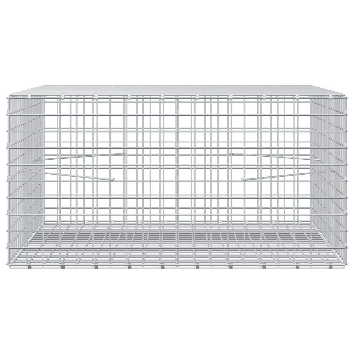 Gabionas su 3,5 mm laidu ir 5x5 cm tinkleliu 100x100x50 cm