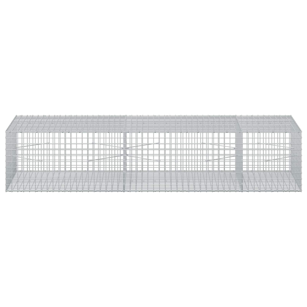 Gabionas su 3,5 mm laidu ir 5x5 cm tinkleliu 250x100x50 cm