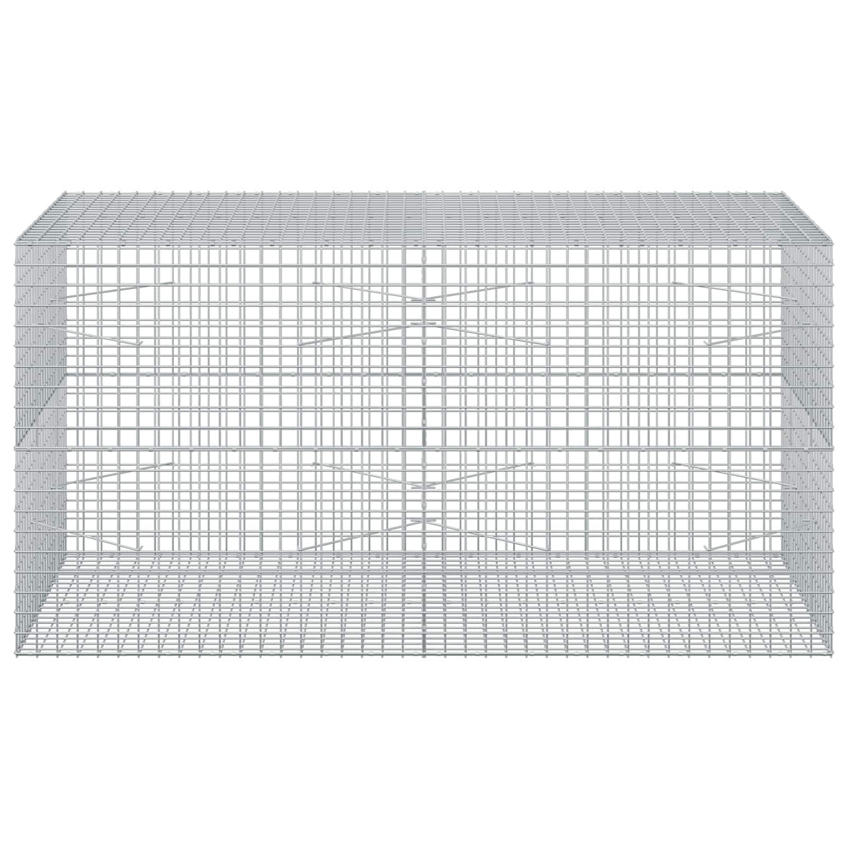 Gabionas su 3,5 mm laidu ir 5x5 cm tinkleliu 200x100x100 cm