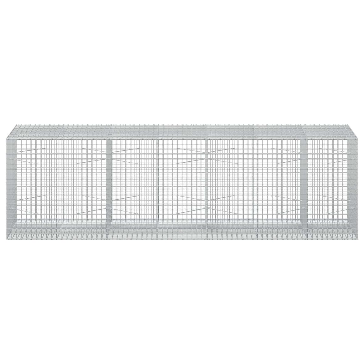Gabionas su 3,5 mm laidu ir 5x5 cm tinkleliu 350x100x100 cm