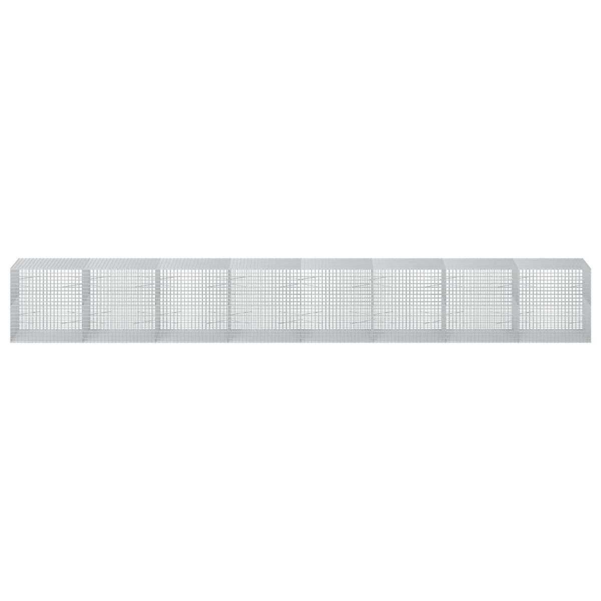 Gabionas su 3,5 mm laidu ir 5x5 cm tinkleliu 800x100x100 cm