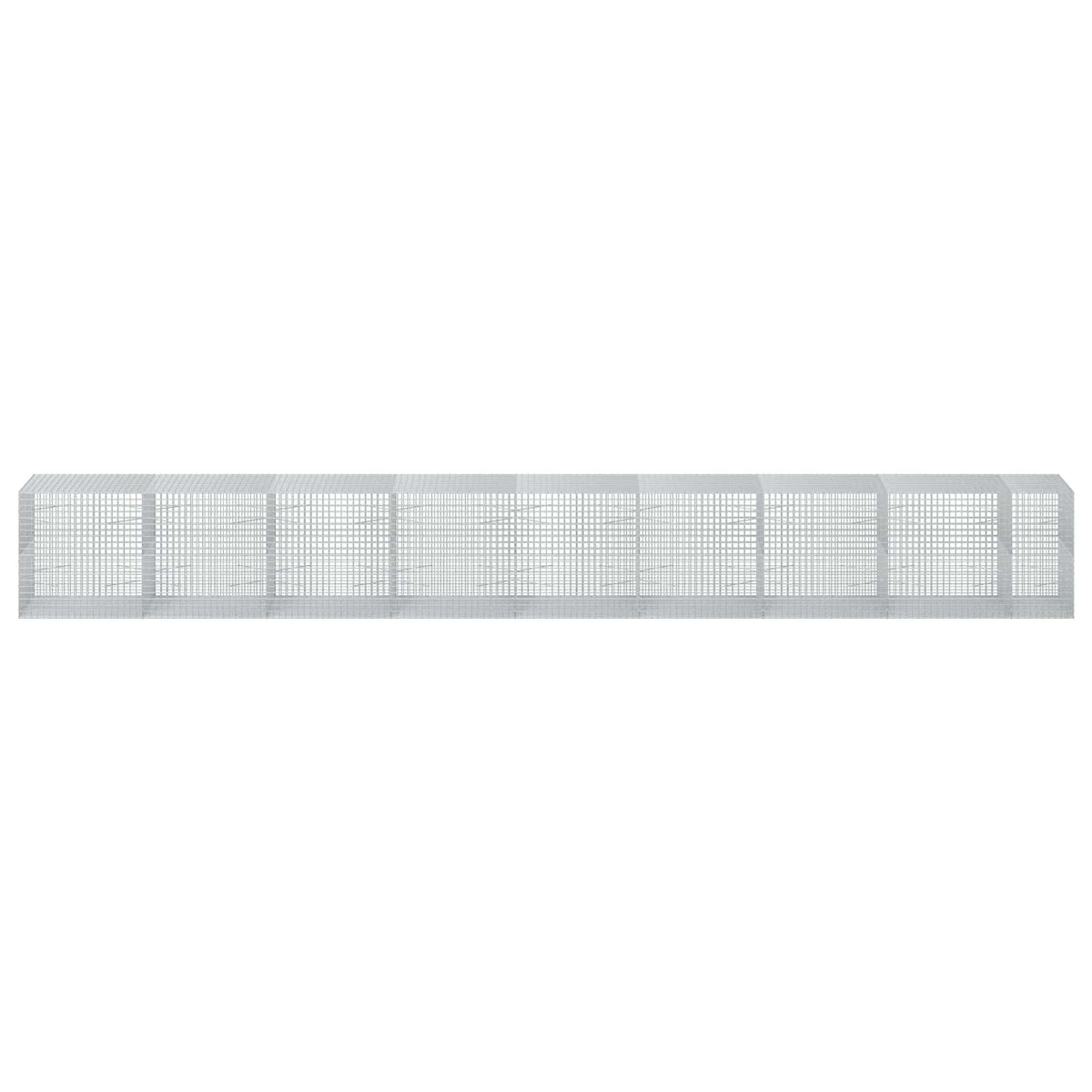 Gabionas su 3,5 mm laidu ir 5x5 cm tinkleliu 850x100x100 cm