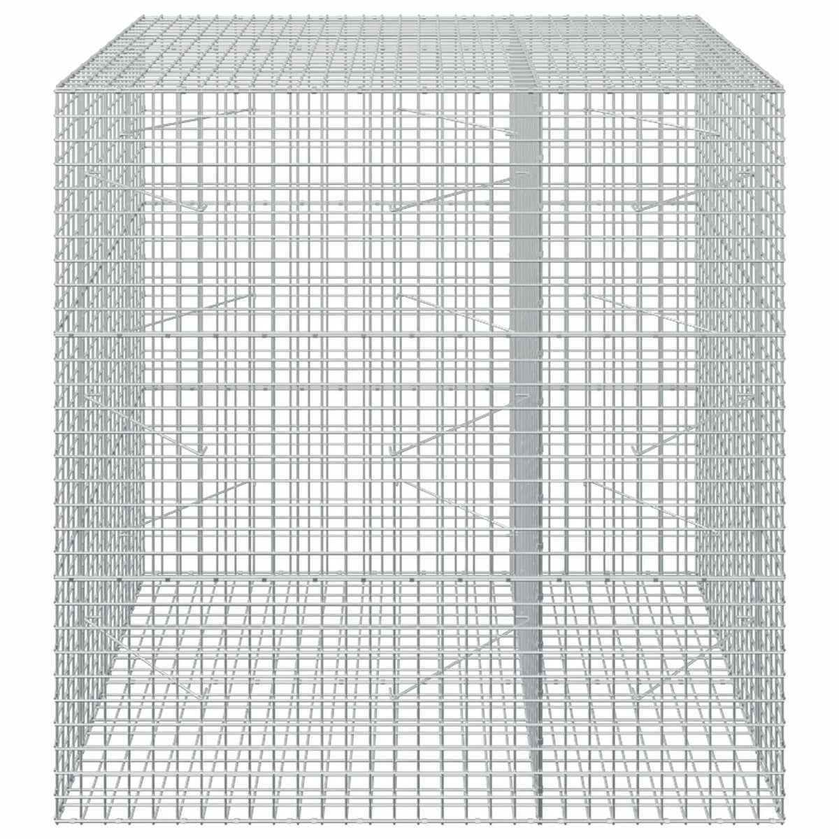 Gabionas su 3,5 mm laidu ir 5x5 cm tinkleliu 150x100x150 cm