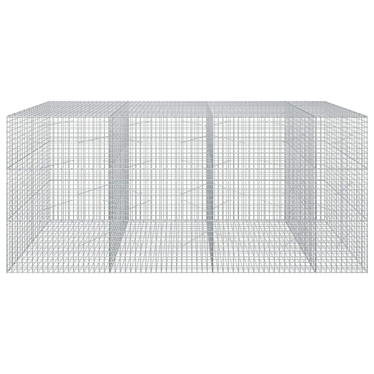 Gabionas su 3,5 mm laidu ir 5x5 cm tinkleliu 350x100x150 cm