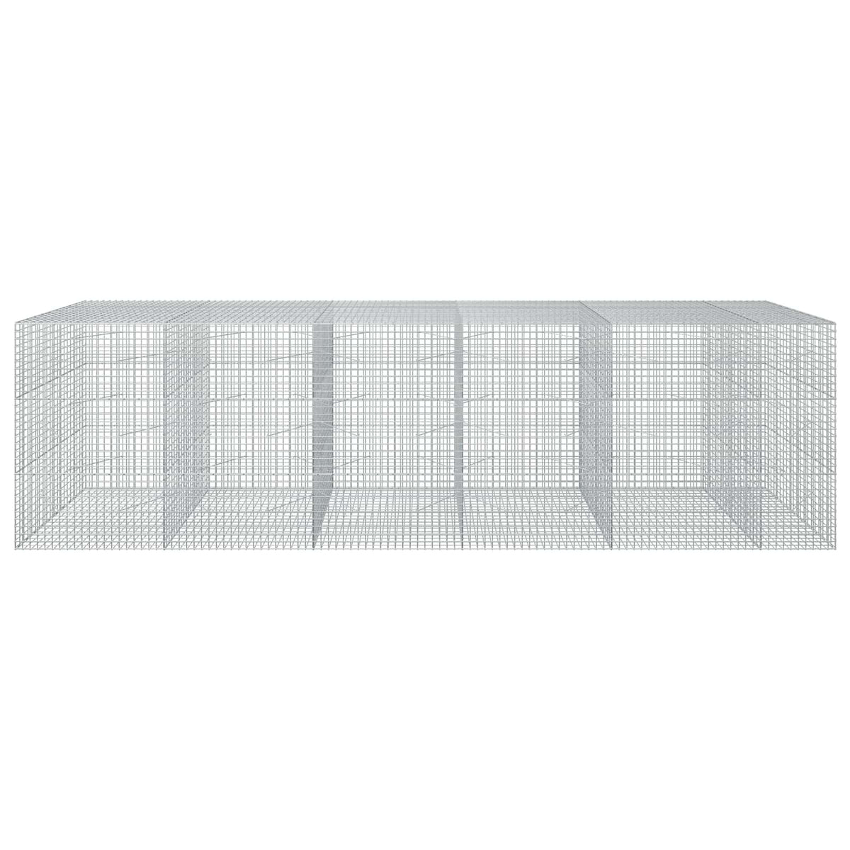 Gabionas su 3,5 mm laidu ir 5x5 cm tinkleliu 550x100x150 cm