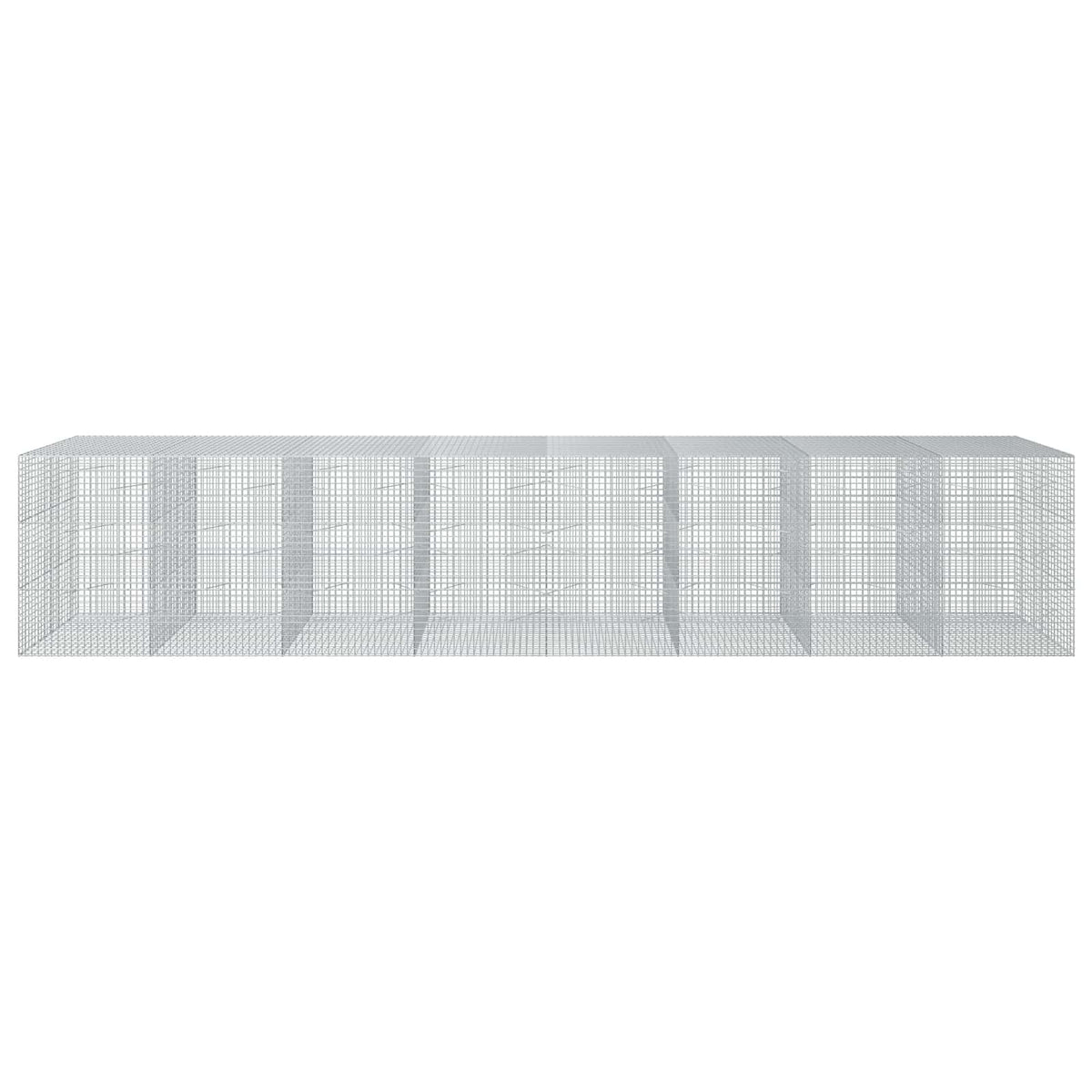 Gabionas su 3,5 mm laidu ir 5x5 cm tinkleliu 800x100x150 cm