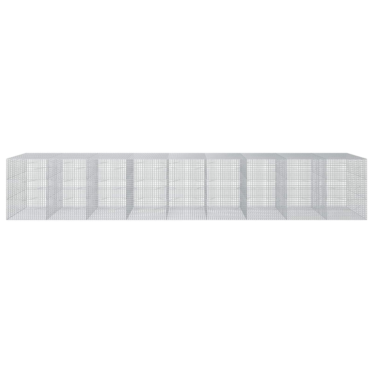 Gabionas su 3,5 mm laidu ir 5x5 cm tinkleliu 900x100x150 cm