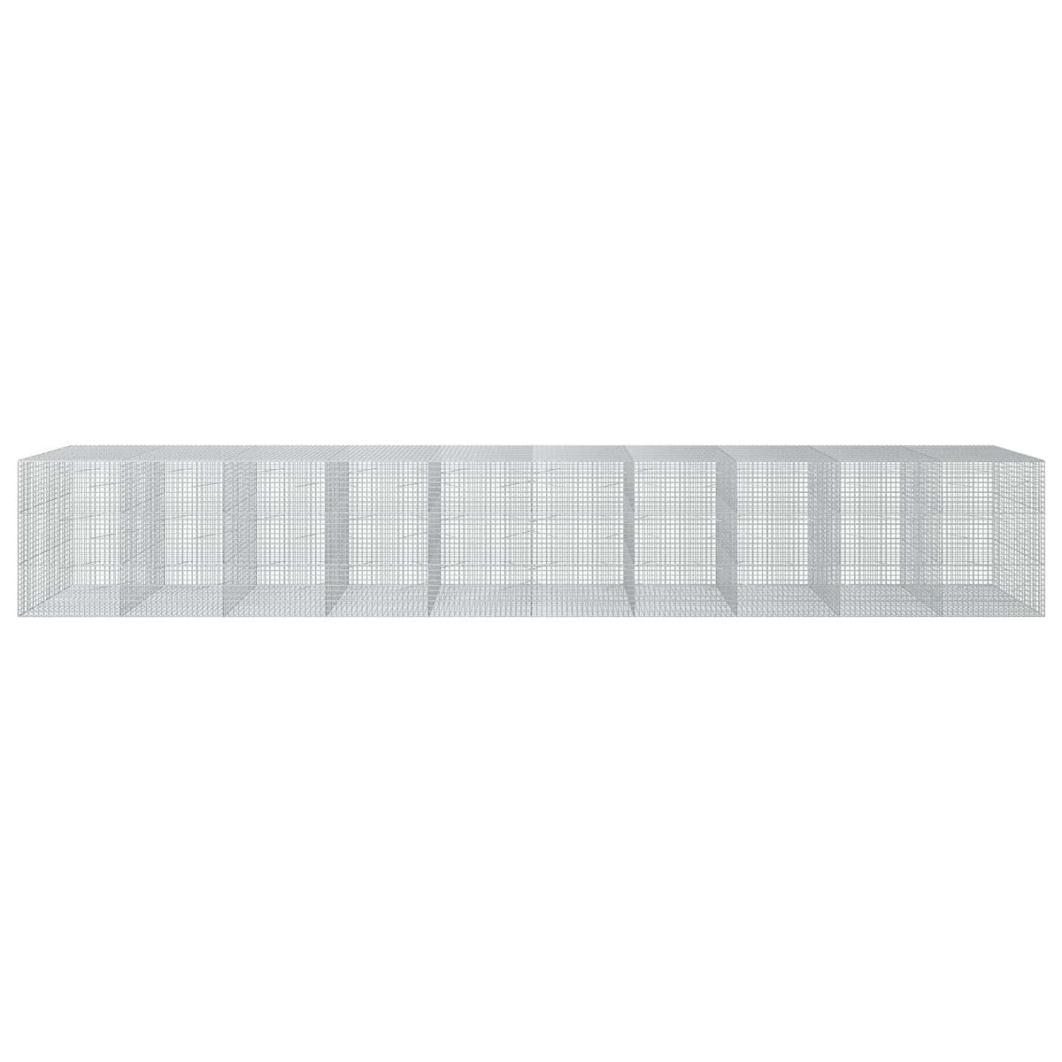 Gabionas su 3,5 mm laidu ir 5x5 cm tinkleliu 1000x100x150 cm