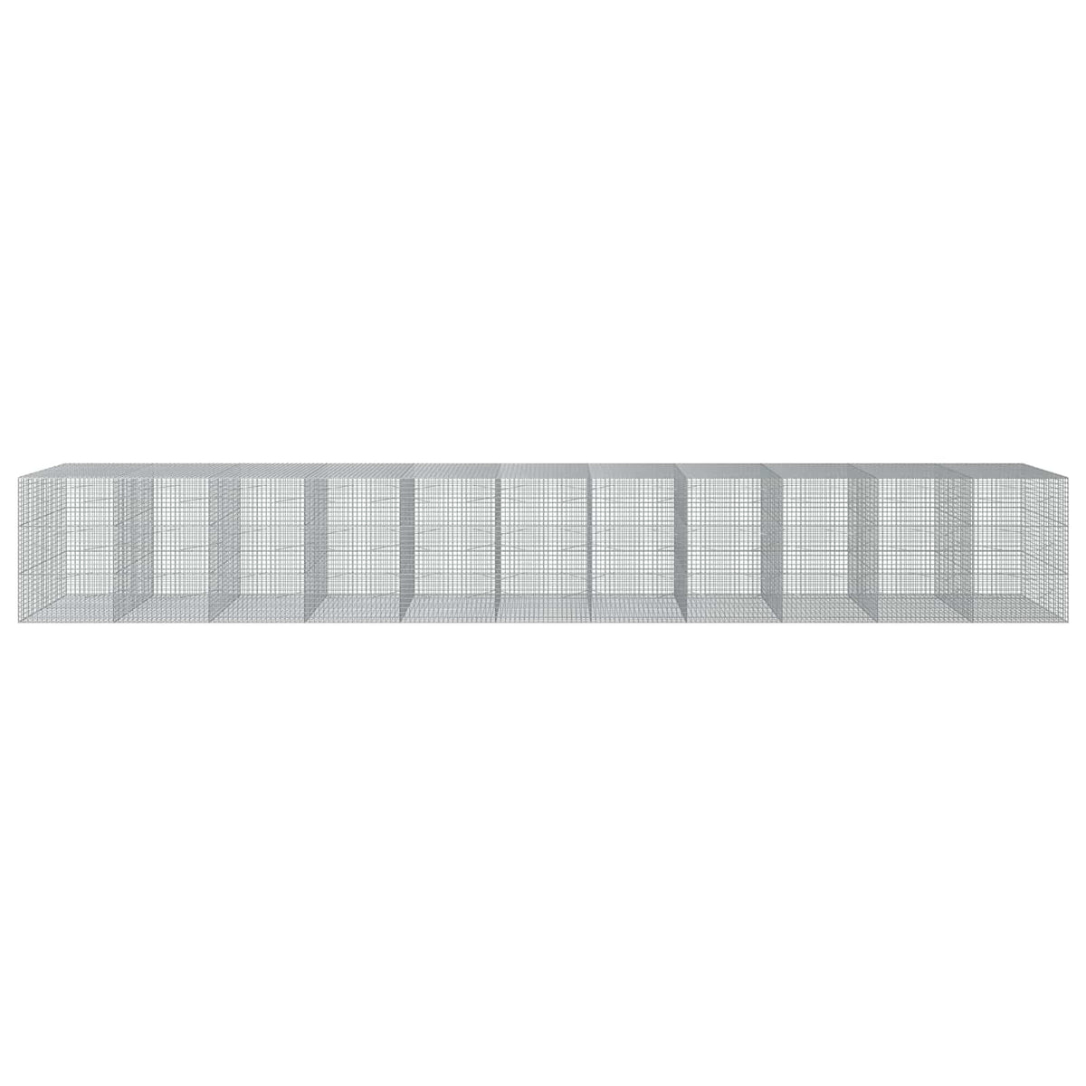 Gabionas su 3,5 mm laidu ir 5x5 cm tinkleliu 1100x100x150 cm