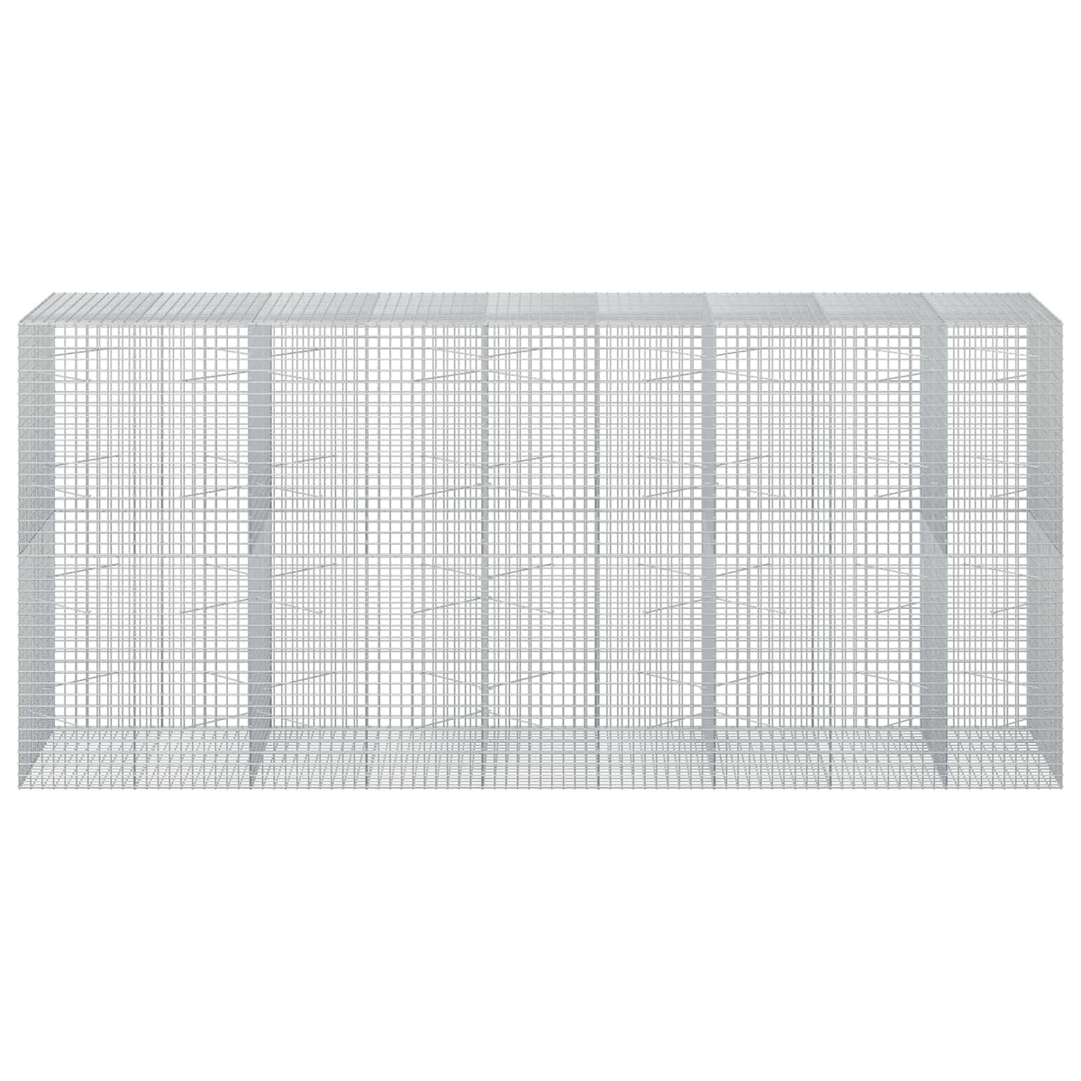 Gabionas su 3,5 mm laidu ir 5x5 cm tinkleliu 450x100x200 cm
