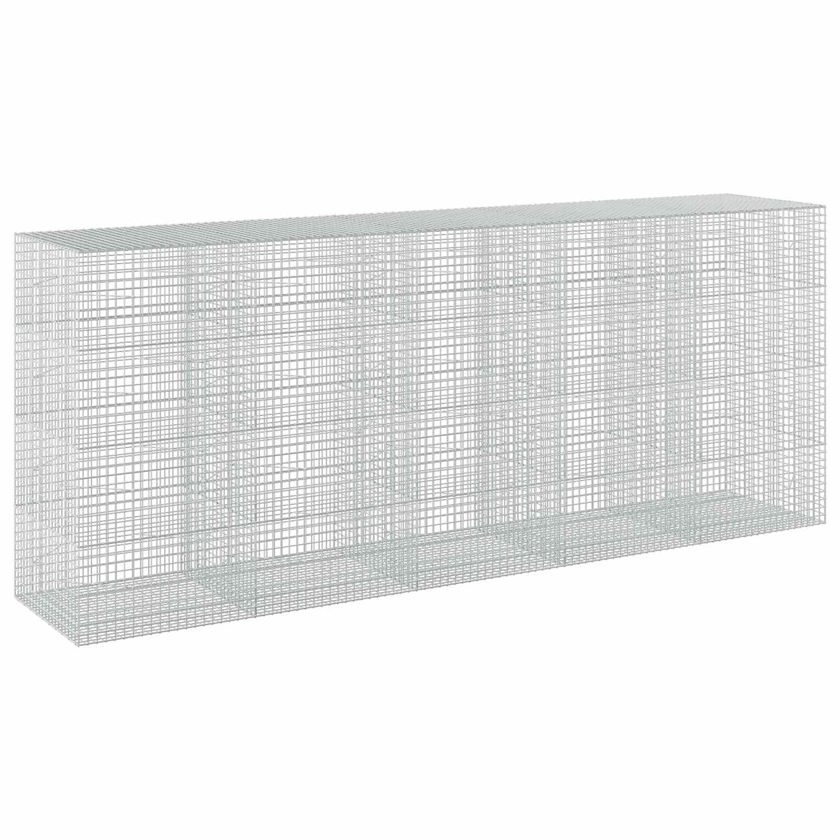 Gabionas su 3,5 mm laidu ir 5x5 cm tinkleliu 500x100x200 cm